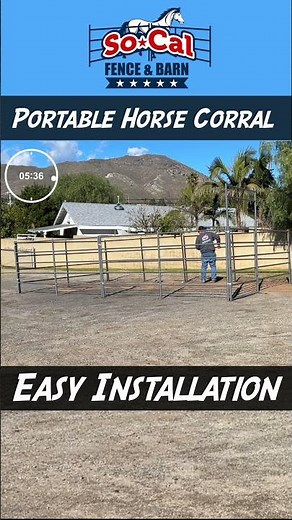 How To Build a DIY Horse Stall FAST!!