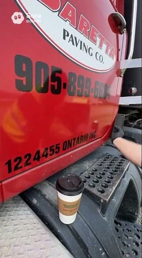 Ontario CVOR Door Numbers — 10s Timelapse Install | 48-Hour Dispatch