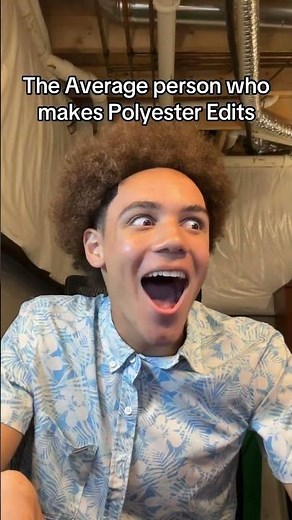 The editors who make polyester edits are amazing… #trending #polyesteredit