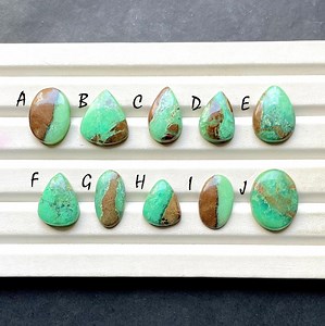 Chrysoprase Cabochon Loose Gemstone for Jewelry Making, AAA+ Natural Chrysoprase Cabochon for Handmade Jewelry and Wire Wrap - 33354-33364 - Etsy