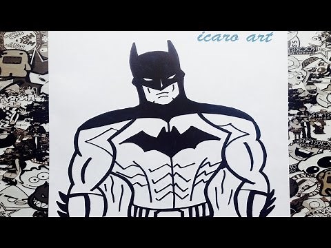 Como dibujar a Batman | how to draw batman