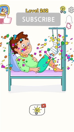 Boy on Hospital Bed 🛏️ #dop2 #dop4 #hypercasualgames