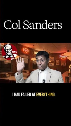 Col Sanders on his KFC journey