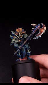The axe tutorial is on our Patreon. - Marko Miladinović #craftworldians #craftworldstudio #underpaintingmini | Craftworld Studio