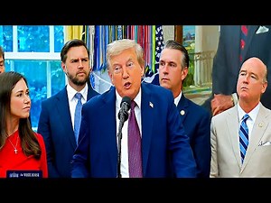 LIVE: President Trump Makes BIG Announcement Today from Oval Office