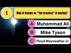 Ultimate Boxing Quiz: Test Your Knowledge in 5 Seconds! 🥊