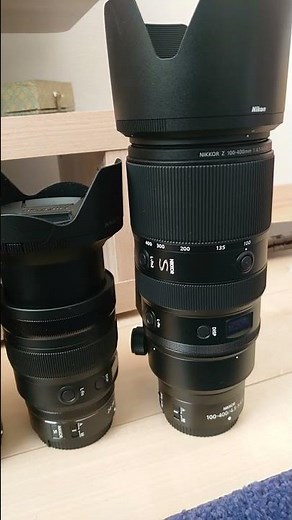 ニコン(Nikon)Ｚ9用に35万円で100-400mm望遠Zレンズ購入！Nikon最高峰ミラーレスカメラZ9！Zマウントレンズ！F2.8の24-70mmレンズなど総額100万円レンズ5本