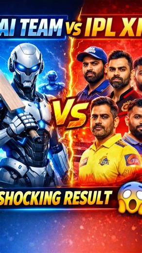Ai Vs Current Time - Best Playing 11 (shocking reaction 🤯) #cricket