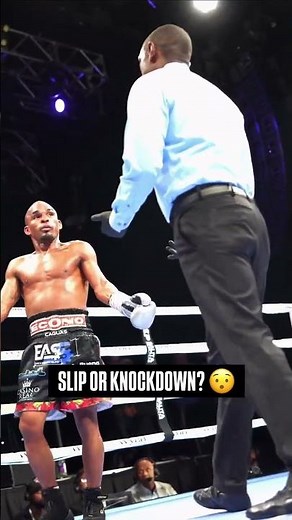 Gonzalez vs Perez Slip or Knockdown