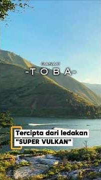 The Origin of Lake Toba #unique-facts #tobalake #shortvideo