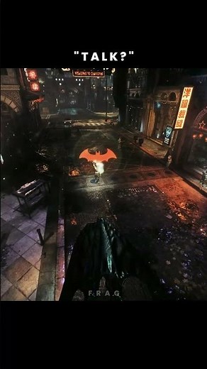 Seriously Batman, "Talk"? | Batman: Arkham Knight Meme