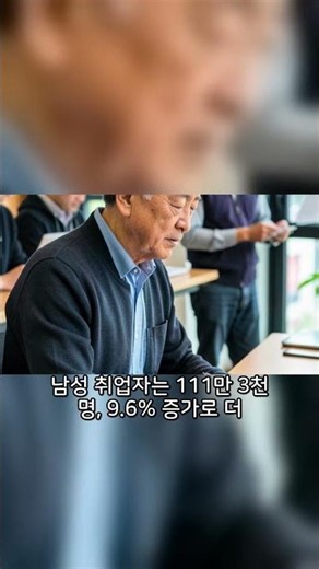 2.16 Million Workers in Their 70s… First Time Surpassing 2 Million #AgingSociety #KoreanEconomy