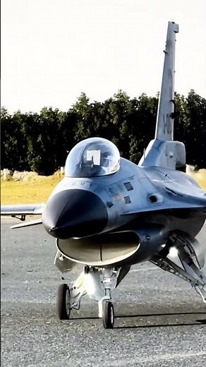 This 1/4 Scale F-16 Looks TOO Real! 😳✈️ #Shorts