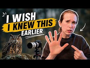 5 Things I Wish I Knew Before I Started Wildlife Photography | Beginner Tips