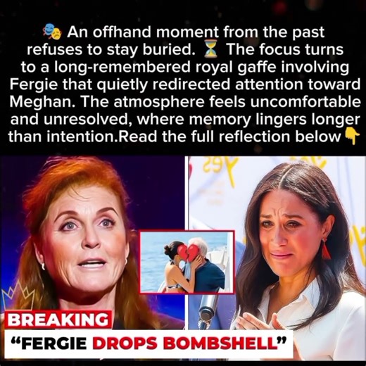 An Old Royal Misstep Resurfaces, Casting an Awkward Shadow on Meghan