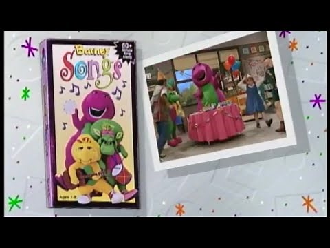 Barney Songs (1995) - VHS Preview