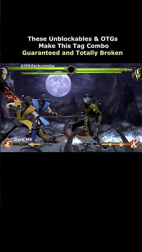 Sub Zero & Scorpion Broken 150% Combo