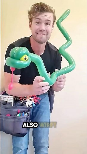 Von einer toten Ballonschlange zu einem realistischen Meisterwerk