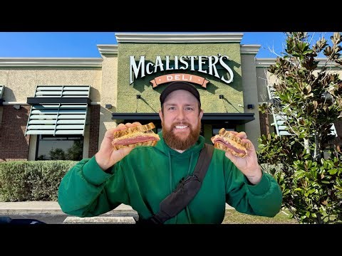 McAlister’s Deli Food Review | Huge Sandwich and Famous Tea on St. Patrick’s Day
