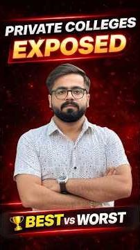 Best vs Worst: The Ultimate Guide to Private Engineering Colleges in India!