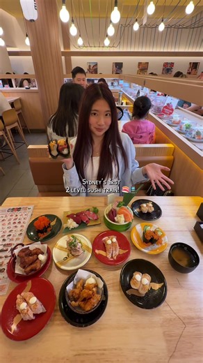 Discover Sydney's Unique Two-Story Sushi Train Experience