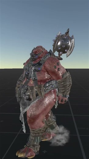 Alien Warrior 02 Test In Unity