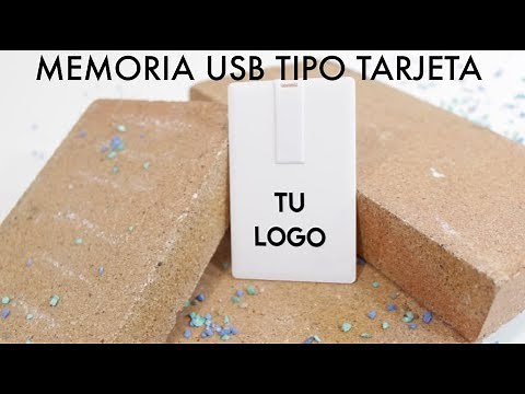✅ USB personalizados #13 Memoria usb tipo tarjeta de 4 Gb