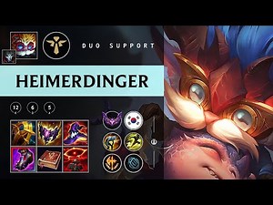 Heimerdinger Support vs Lux - KR Master Patch 25.23