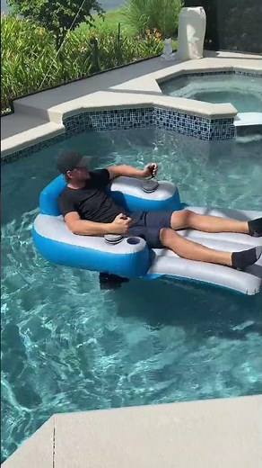 The Coolest Motorized Pool Float Ever! 🌊🚤