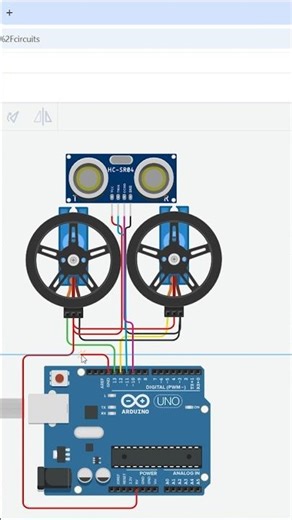 DIY Robot Drone using Servo Motor & Ultrasonic Sensor 🔥