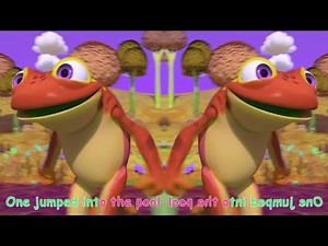 One Speckled Frog Jumped Into The Pool