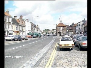 Yarm - ITN News, August 1988. ITN News in Yarm, asking landlords and drinkers what their thoughts are on the new extended pub licensing hours. Previously pubs were not generally allowed to open between 3:00pm and 5:30pm until the Licensing Act of 1988 extended permissible opening hours for public houses to 11am to 11pm. | Yarm-on-Tees