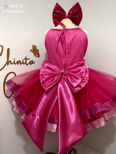 Custom 2-in-1 Barbie Gown for 7th Birthday Celebration