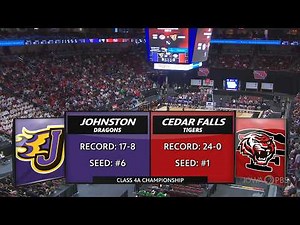 Class 4A — Johnston Dragons vs. Cedar Falls Tigers
