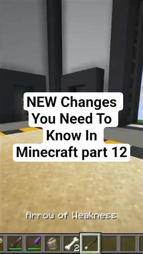 NEW Changes You Need To Know In Minecraft part 12 #minecraft source : skipthetutorial