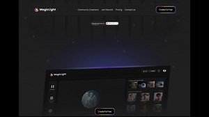 Animated Hero section