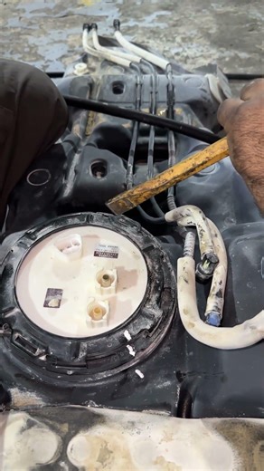How to open fuel pump #automobile