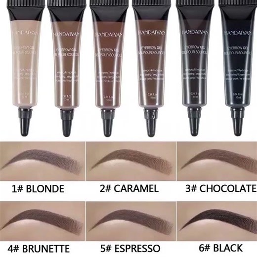 Handaiyan Eyebrow Gel Ointment Dye Eyebrow Cream Women Makeup