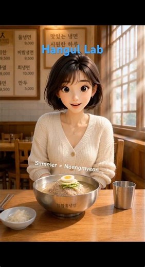 Too Hot? Naengmyeon! 🇰🇷 Korean ㄴ Words