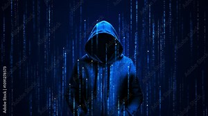 Digital anonymous hacker Cyber criminal Hacker Cyber crime, activity, ddos attack, system security, fraud money, cyberattack threat, malware virus alert. Hacking, phishing, personal data stealing