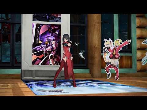 PSO2 ロビーアクション 535「Ｔマシンガンポーズ」