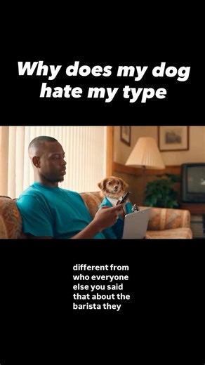 Ep2. I showed my dog my dating app & she audited my taste 😂 #ai #comedy #funny #series #talkingdog