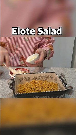 Mexican street corn salad - Elote salad