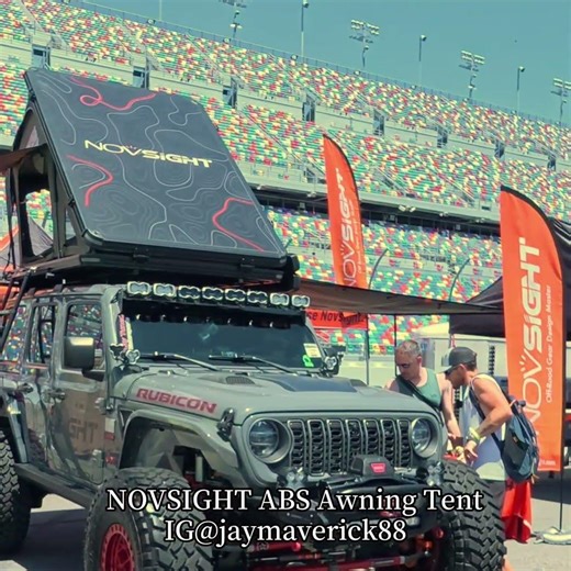 Novsight New Arrival ABS Awning Tent Share from IG@jaymaverick88