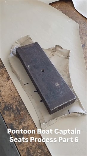 Corina & Jesse | Pontoon Boat Captain Seats Process Part 6 | Instagram