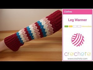 Learn how to Crochet: Leg Warmer