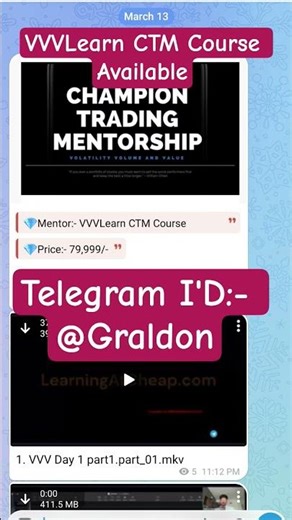 vvv learn ctm course | vvvlearn ctm course | champion trader mentorship course available | ctm cours