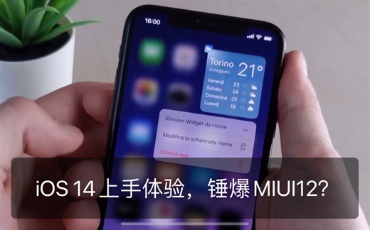 [Apple] iOS14 上手体验，锤爆MIUi12 ?