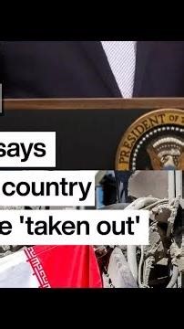 Trump threatens to take out Iran in 'one night' as deadline looms • FRANCE 24 English