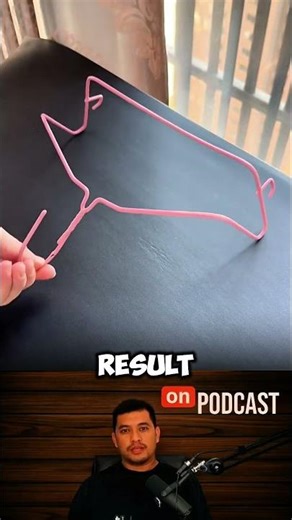 diy laptop stand from a wire hanger #shorts #shortvideo